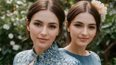 Generational Fashion Portrait at the Botanical Arboretum