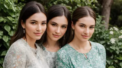 Generational Fashion Portrait at the Botanical Arboretum