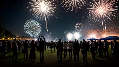 Meeting under the Fireworks