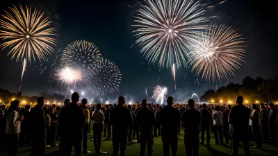 Meeting under the Fireworks