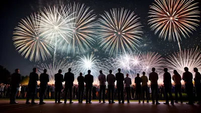 Meeting under the Fireworks