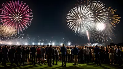 Meeting under the Fireworks
