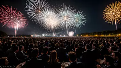 Meeting under the Fireworks