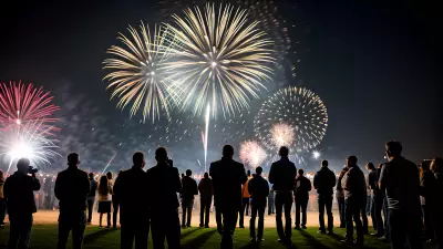 Meeting under the Fireworks