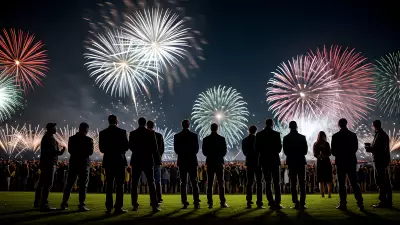 Meeting under the Fireworks