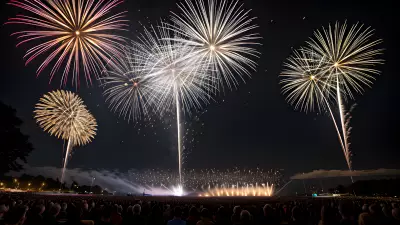 Meeting under the Fireworks