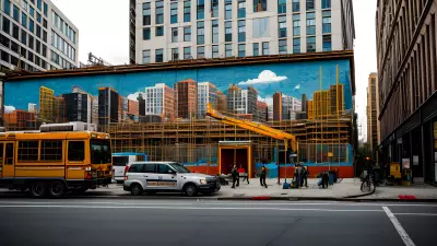 City Frescoes Exploring the Urban Architecture in the Shadows of Construction