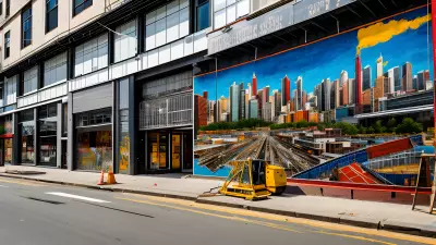 City Frescoes Exploring the Urban Architecture in the Shadows of Construction