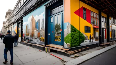 City Frescoes Exploring the Urban Architecture in the Shadows of Construction