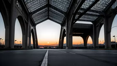 Shadows and Structure A Cinematic Tribute to a Bridge