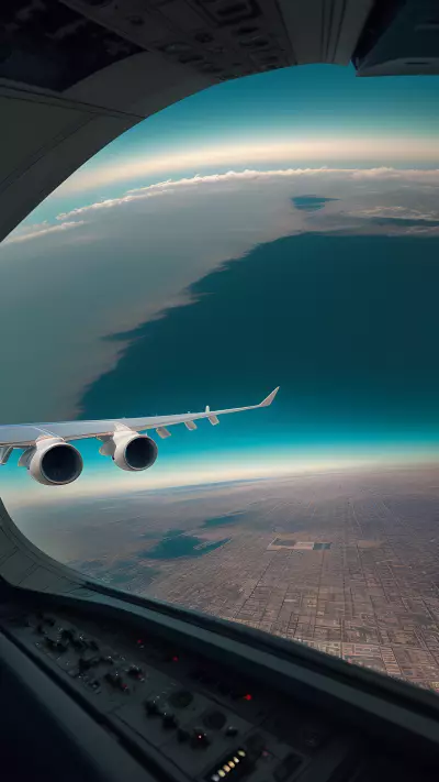 Stillness in the Sky An Abstract Look at Airplanes   Inspired by Vija Celmins