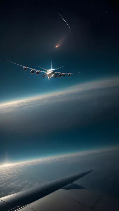 Stillness in the Sky An Abstract Look at Airplanes   Inspired by Vija Celmins