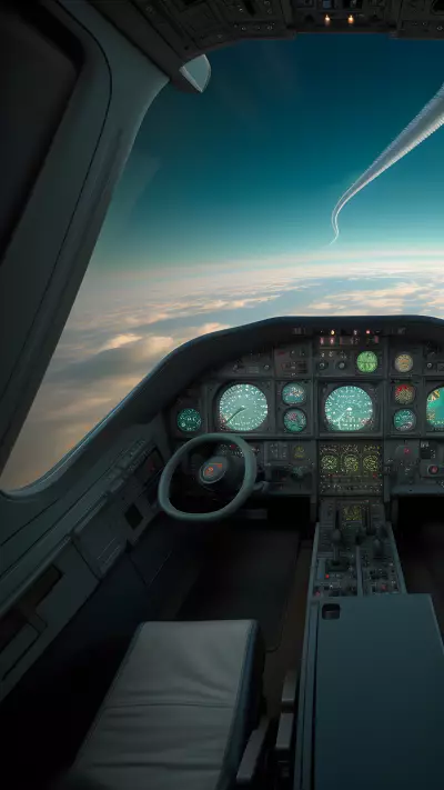 Stillness in the Sky An Abstract Look at Airplanes   Inspired by Vija Celmins