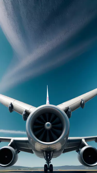Stillness in the Sky An Abstract Look at Airplanes   Inspired by Vija Celmins