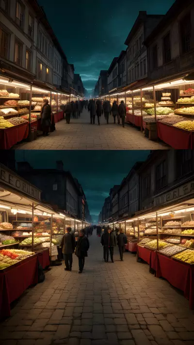The Cursed Market at the Edge of Mystical Realms