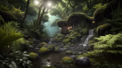 Festive Wildlife in the Rainforest