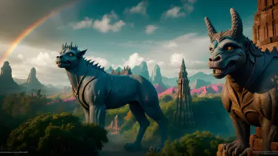Rainbow Valley's Guardian Gargoyles