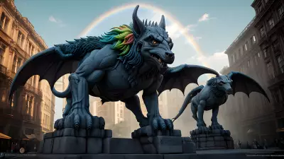 Rainbow Valley's Guardian Gargoyles