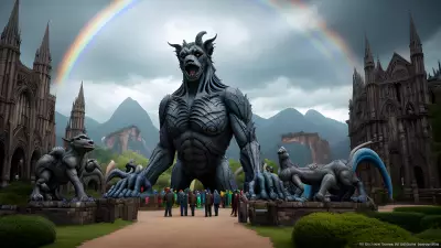 Rainbow Valley's Guardian Gargoyles