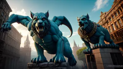 Rainbow Valley's Guardian Gargoyles