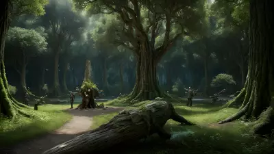 The Talking Trees of Enchanted Lakes