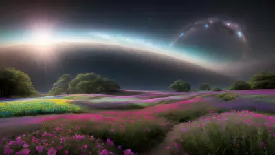 Enchanted Flower Meadow A World of Emotions