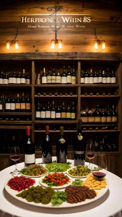 Winery Tasting Food Pairing with a Hint of Hierloom Ingredients