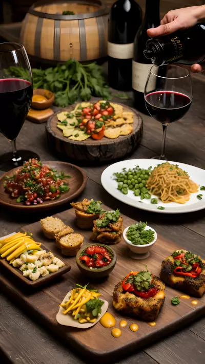 Winery Tasting Food Pairing with a Hint of Hierloom Ingredients