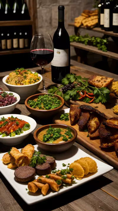 Winery Tasting Food Pairing with a Hint of Hierloom Ingredients