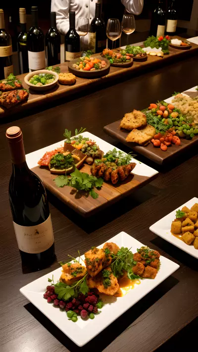 Winery Tasting Food Pairing with a Hint of Hierloom Ingredients