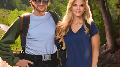 Celebrity Hiking A Portrait Inspired by Noah Bradley