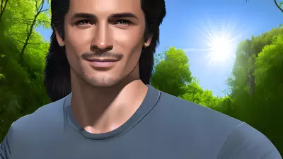 Celebrity Hiking A Portrait Inspired by Noah Bradley