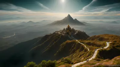 The Celestial City on the Golden Mountaintop