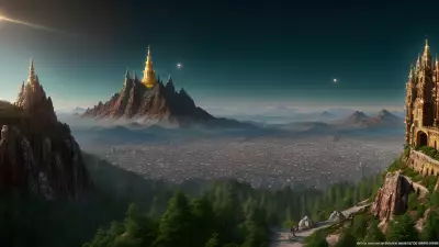 The Celestial City on the Golden Mountaintop