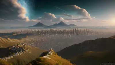 The Celestial City on the Golden Mountaintop