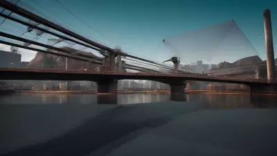 Intersection of Ephemeral and Industrial The Bridge and the Office