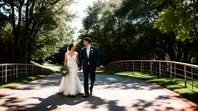 Wedded Bliss in the Park's Enchantment