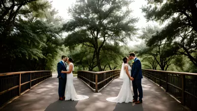 Wedded Bliss in the Park's Enchantment