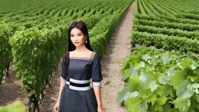 Even among the masses, she stood out