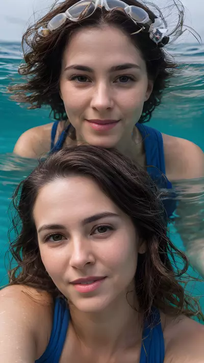 Generational Wisdom An Underwater Portrait