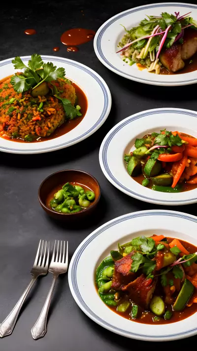 Capturing the richness of Restaurant XYZ's Vegetable Themed Set through Macro Photography