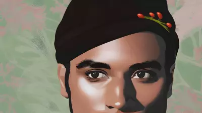 Retro Roots A Digital Portrait Inspired by Esra Røise
