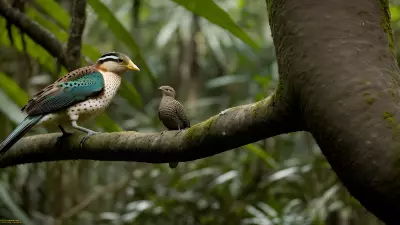Avian Wonders A Predator Prey Interaction in the Rainforests