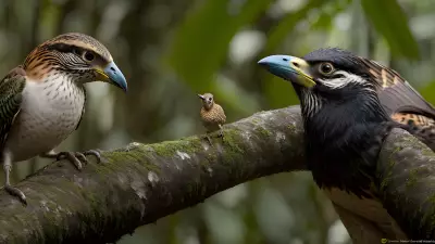 Avian Wonders A Predator Prey Interaction in the Rainforests