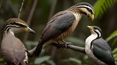 Avian Wonders A Predator Prey Interaction in the Rainforests