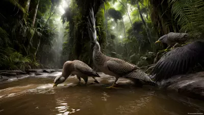 Avian Wonders A Predator Prey Interaction in the Rainforests