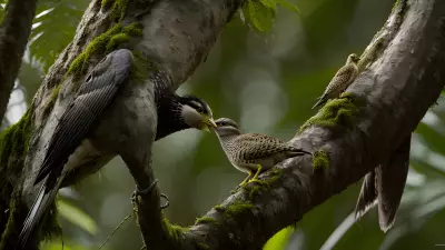 Avian Wonders A Predator Prey Interaction in the Rainforests