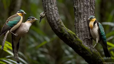 Avian Wonders A Predator Prey Interaction in the Rainforests
