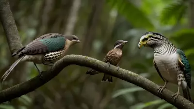 Avian Wonders A Predator Prey Interaction in the Rainforests