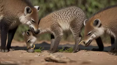 The Delicate Balance Capturing Feeding Moments in Conservation Areas